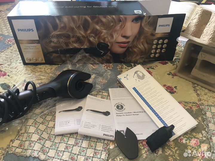Philips hps940/00 плойка / щипцы автоматические