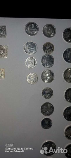 Серебро, водочные жетоны из водки