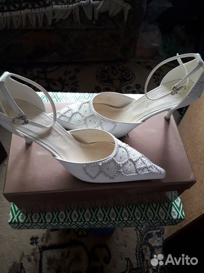 Туфли для невесты 7 размер