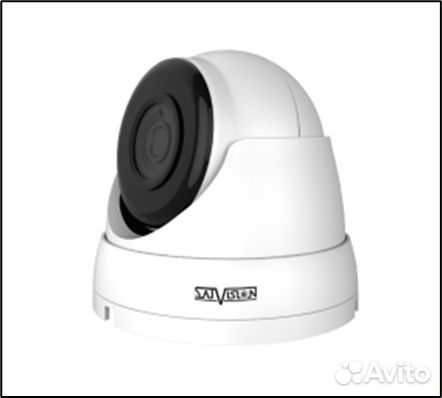 Видеонаблюдение камера для помещений и улицы 2 мп