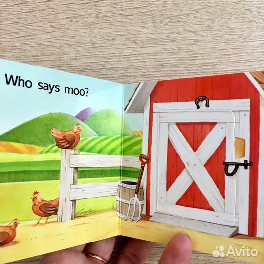 Картонные книги на английском языке для детей