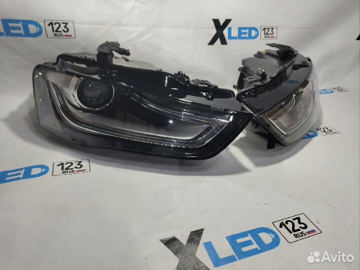 Фара правая левая audi A4 B8 в сборе рест