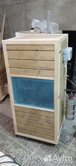 Коптильня холодного копчения с эл статикой 300л