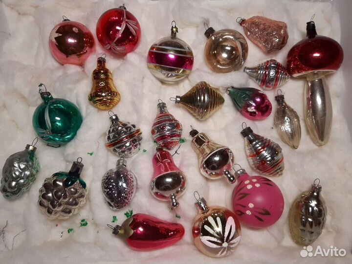 Елочные игрушки СССР