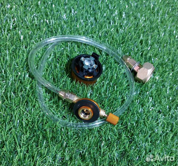 Переходник адаптер для заправки газовых балонов