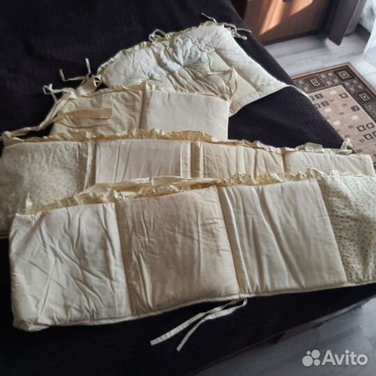 Бортики в детскую кроватку