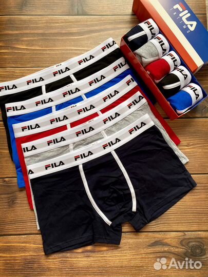 Трусы мужские боксеры fila
