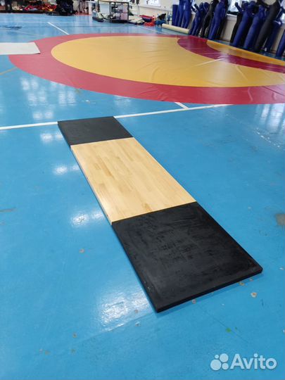 Помост для становой тяги компактный 230х50х4см DNN