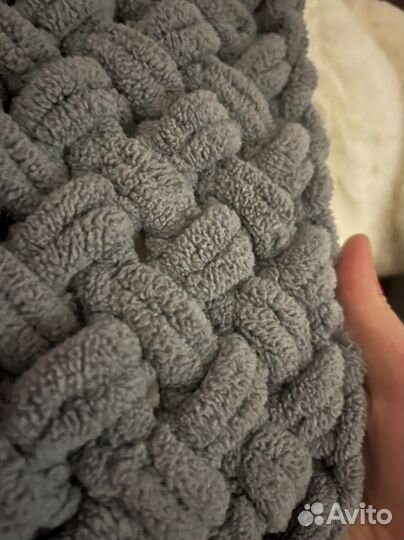 Плед из alize puffy