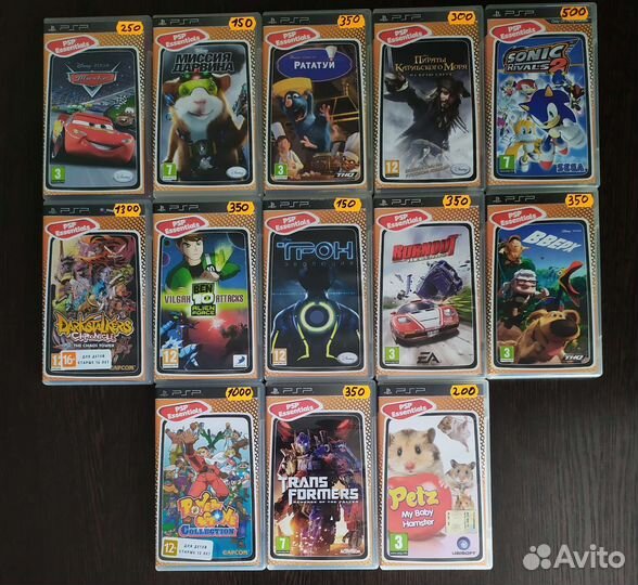 Игры для Sony PSP