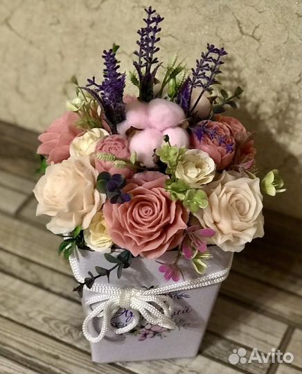 Букеты из мыла ручной работы