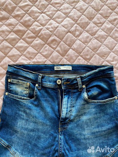 Джинсы zara мужские