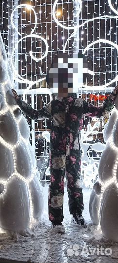 Зимний комбинезон для девочки