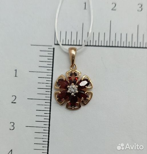 Золотой кулон подвеска, арт. 5