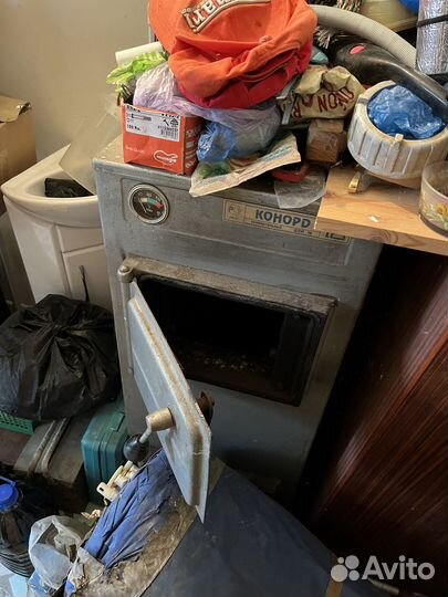 Газовый твердотопливный котел