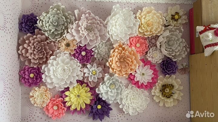 Цветы ручной работы