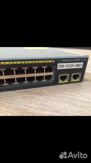 Kоммутатoр Cisсo Саtаlyst 2960-24тt-L