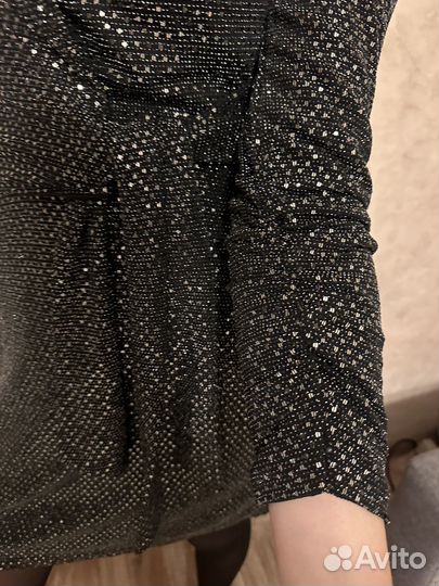 Платье блестящее