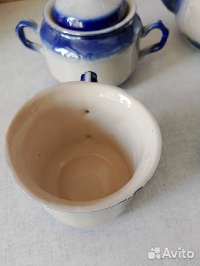 Сервиз чайный времён СССР 5 предметов