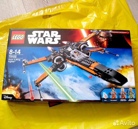 Lego Star Wars 75102 - Истребитель По - Новый