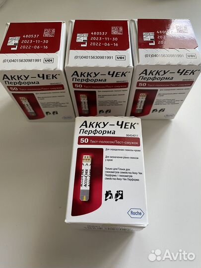 Тест полоски акку чек перформа