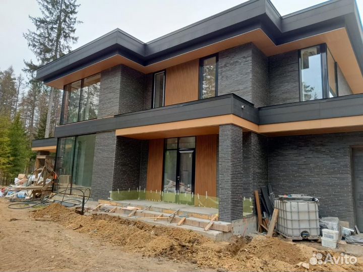 Фасадная реечная панель дпк