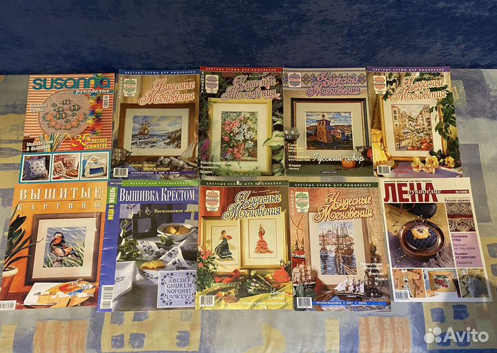 Журналы вышивка крестиком, мода