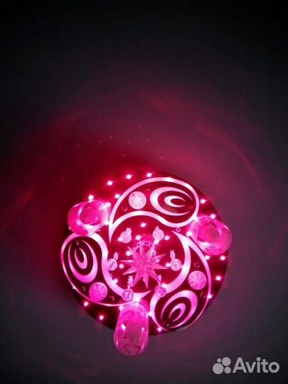 Люстра светодиодная на пульте