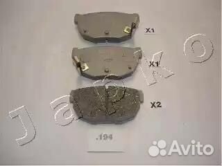 Колодки тормозные дисковые
