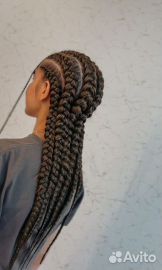 Афрокосы, Брейды, Боксерские косы, Афрохвост