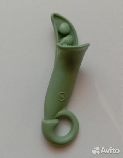 Прорезыватель силиконовый горошек happybaby