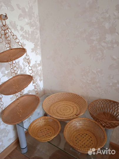 Корзинки из соломки