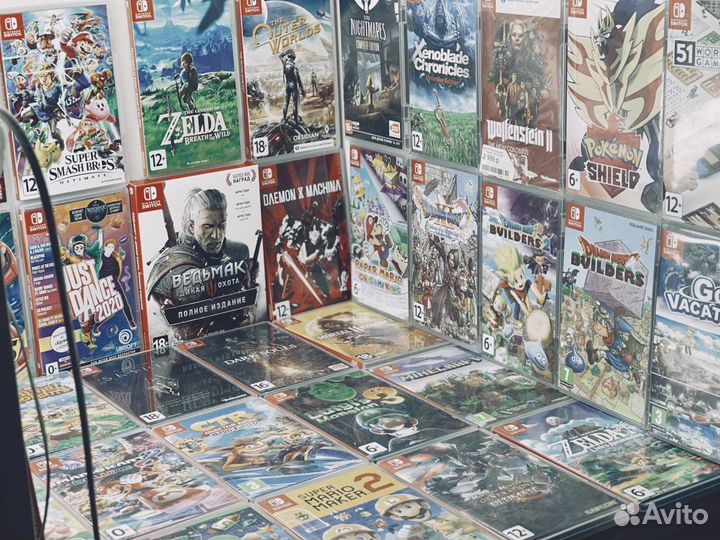 Игры nintendo switch на картриджах