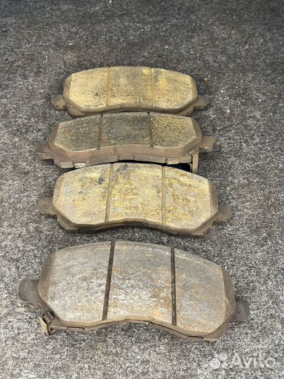 Тормозные колодки передние для mitsubishi outlande