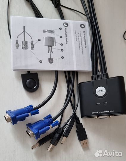 KVM switch aten CS22U