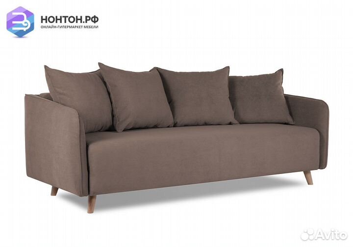 Диван пантограф Лила коричневый