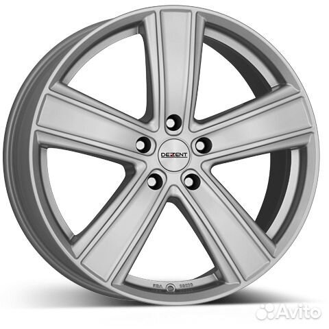 R18 5x108 8J ET45 D70,1 Dezent TH silver