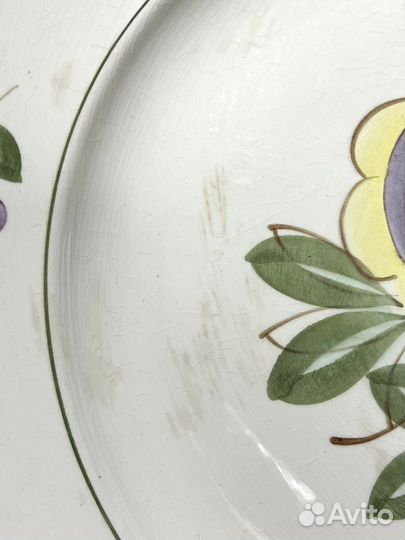 Блюдо зик винтаж большое