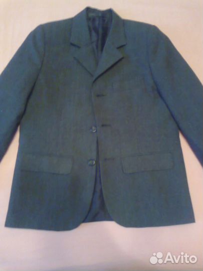 Пиджак школьный для мальчика, р. 134-140