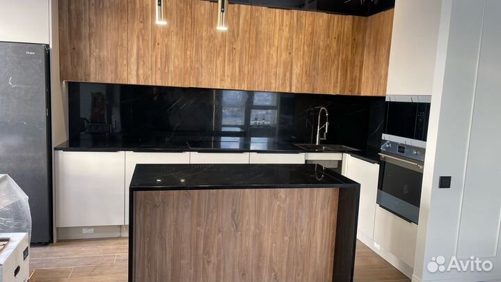 Столешница из искусственного камня (акрил, кварц)