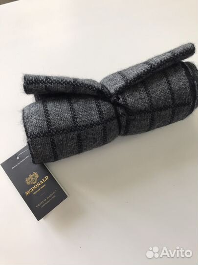 Мужской шарф из шерсти мериноса Новая Зеландия