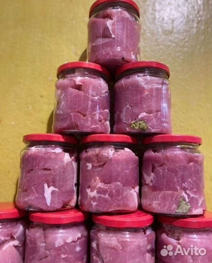 Тушенка свиная домашняя гост