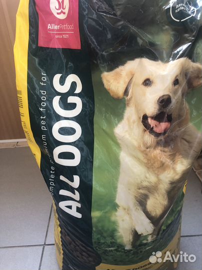 Корм для собак all dogs