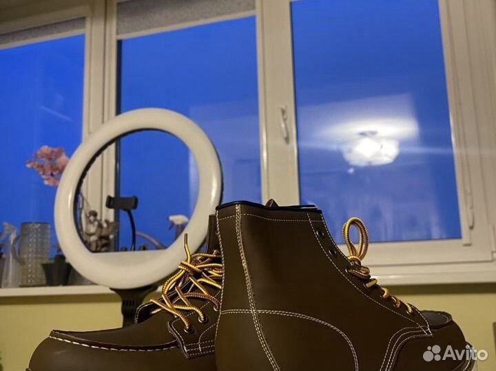 Ботинки рабочие Red wing коричневые