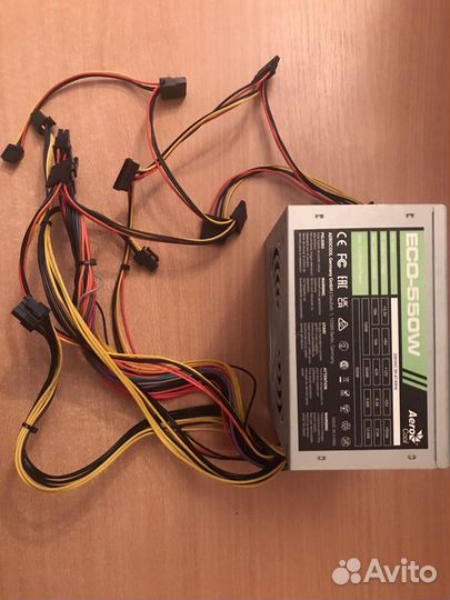 Блок питания aerocool 550w, 350w