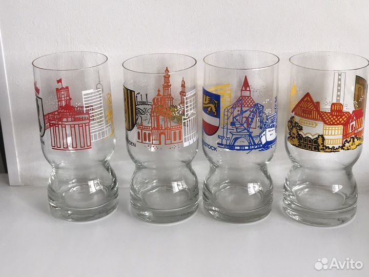 Бокалы Германия 4шт