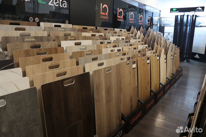 Водостойкий кварцвинил под бетон