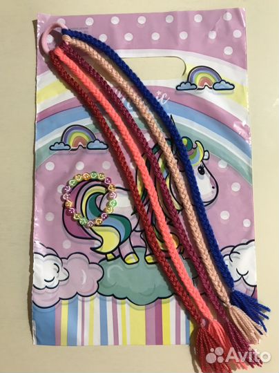 Косички на резинке