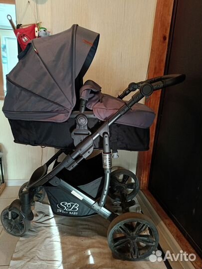 Коляска-трансформер 2в1 Sweet Baby