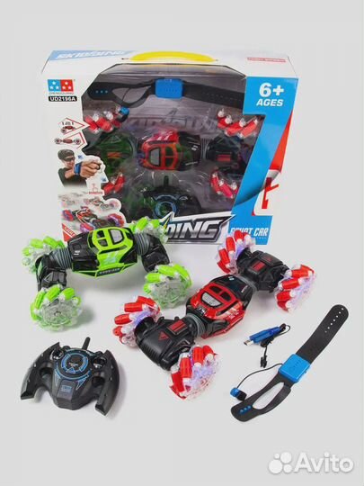 Машинка на радиоуправлении перевертыш Skidding Stu